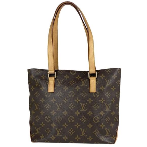 Louis Vuitton Hippopotamus Piano Tote Shawl Shoulder Bag Monogram Brown